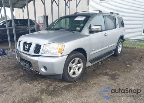 2007 Nissan Armada Se from USA, damaged, VIN 5N1BA08A27N723070